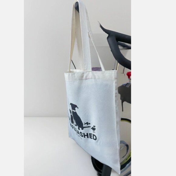 Shoulder Tote Bag Canvas Shoppe Boutique Rabbit Cat Black Labrador Fish Bird - Picture 2 of 4